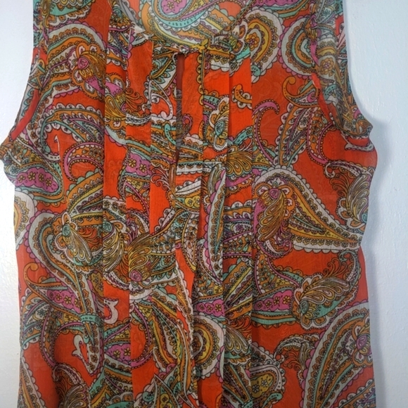 Banana Republic Paisley Blouse - Picture 4 of 5